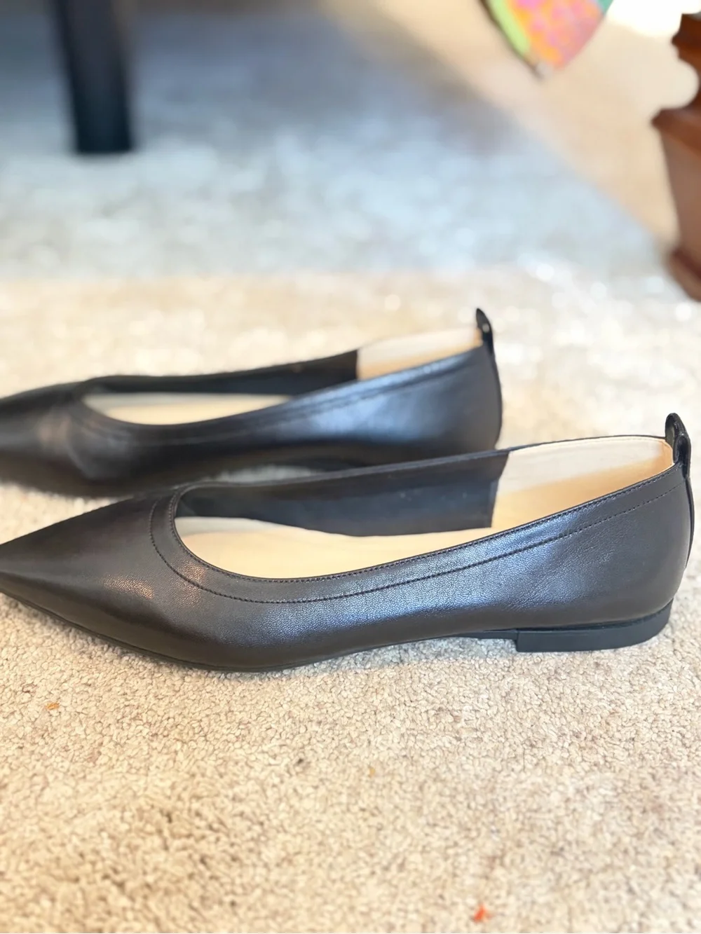 Everlane 40-Hour Flat Black Leather
